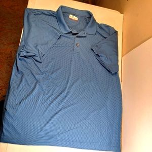 Men’s Grand Slam Regatta Blue Stripe Performance Polo XXL Excellent Condition